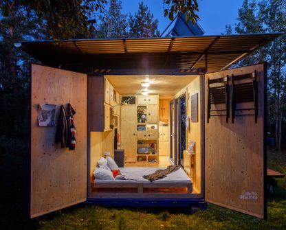 Planos de off-the-grid HC casa de contenedor Gaia - Imagen 12