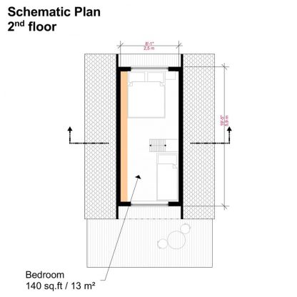 Planos de una cabaña con desván Ruby - Imagen 3