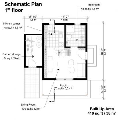 Planos de mini casa Nancy - Imagen 5