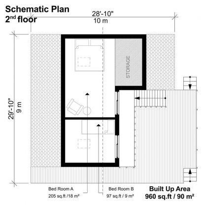 Planos de a frame casa Emma - Imagen 4