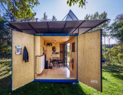 Planos de off-the-grid HC casa de contenedor Gaia - Imagen 7