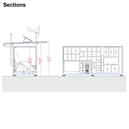 Planos de off-the-grid HC casa de contenedor Gaia - Imagen 25