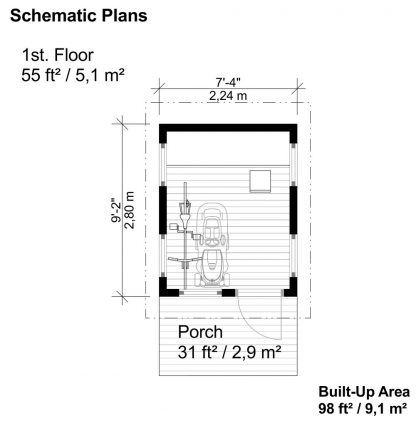 Planos de cobertizo de trabajo Bebe - Imagen 3