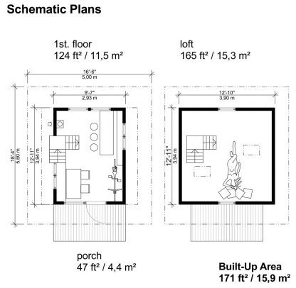 Planos de la cabaña del pentágono Ann - Imagen 4