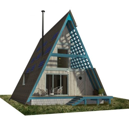 Planos de casa moderna A-frame Rebecca