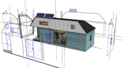 Planos de casa pequeña off-the-grid Eli - Imagen 10