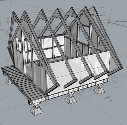 Planos de construcción de cobertizo Leah - Imagen 10