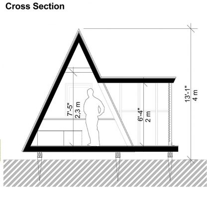 Planos de A-Frame casa Paula - Imagen 7