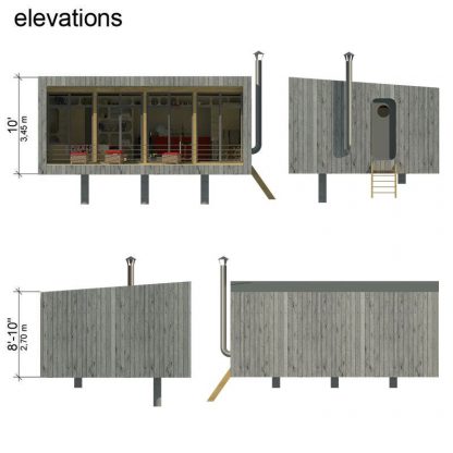 Planos de casa pequeña contemporánea Sheena - Imagen 6