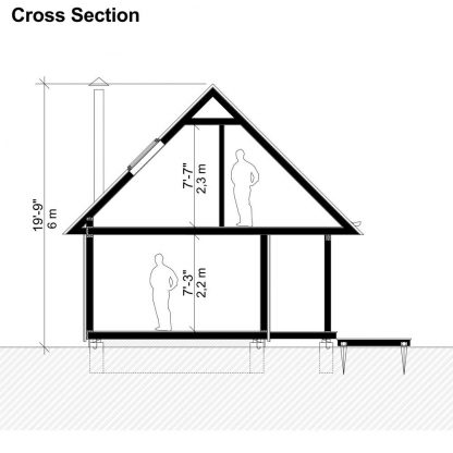 Planos de la casa con estructura de madera Jasmine - Imagen 10